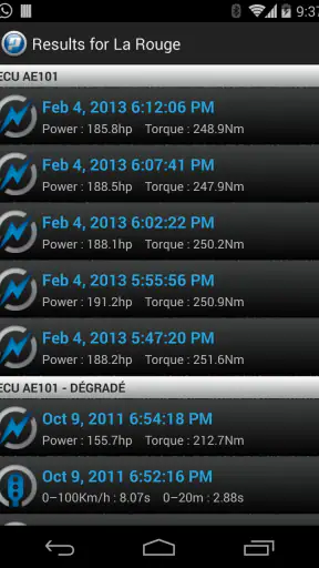 PerfExpert - Car Dyno HP Test screenshot