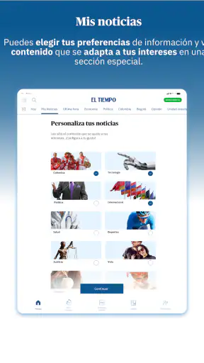 Periódico EL TIEMPO - Noticias screenshot