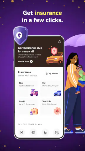 PhonePe UPI Payments, Loan App screenshot
