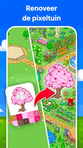 Pixel Art - Kleuren op nummer screenshot
