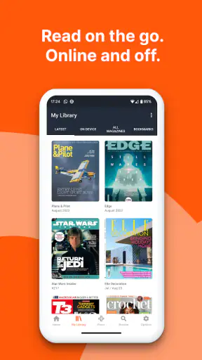 Pocketmags Magazine Newsstand screenshot