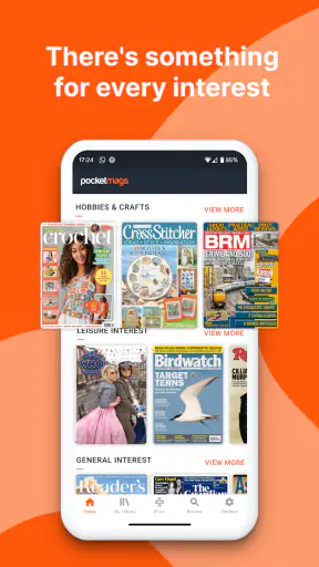 Pocketmags Magazine Newsstand screenshot