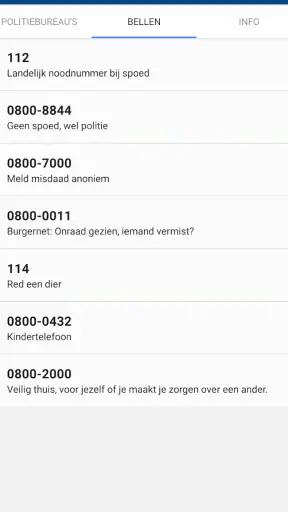 Politie Nieuws NL screenshot