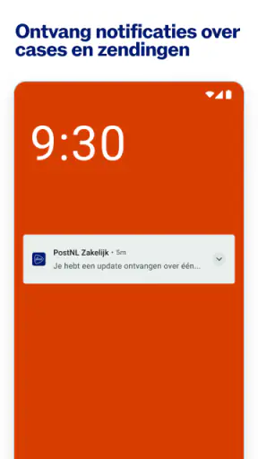 PostNL Zakelijk screenshot