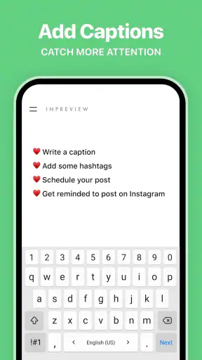 Preview for Instagram Feed screenshot