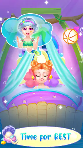 Princess Mermaid At Hair Salon screenshot