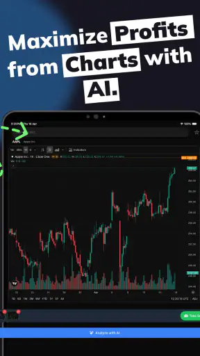 Profit AI trading signals bot screenshot