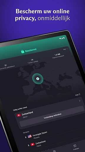 Proton VPN: Snel en veilig screenshot