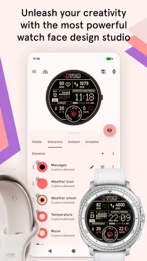 Pujie Watch Faces - Wear OS 6 screenshot