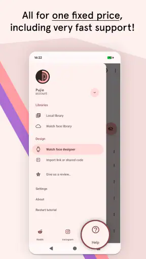 Pujie Watch Faces - Wear OS 6 screenshot
