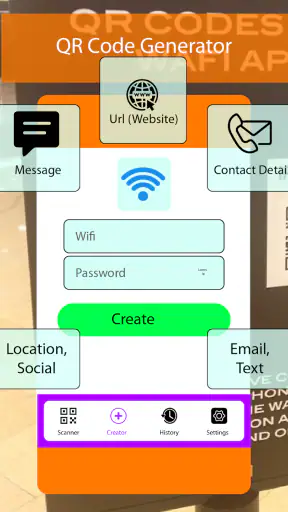 QR Code Scan & Multi Space Web screenshot