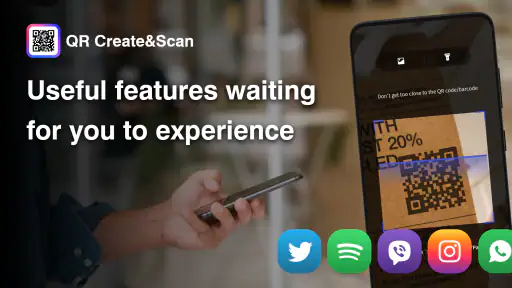 QR Create&Scan screenshot