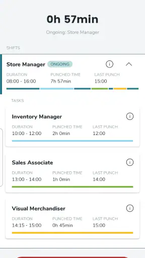 Quinyx Mobile screenshot