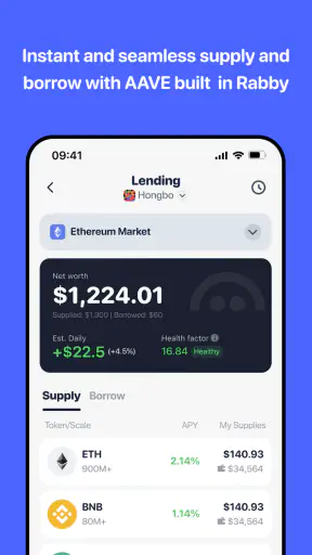 Rabby Wallet - Crypto & EVM screenshot