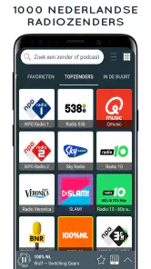 Radio Luisteren Nederland App screenshot