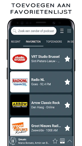 Radio Luisteren Nederland App screenshot