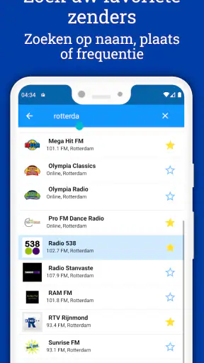 Radio Nederland FM online screenshot