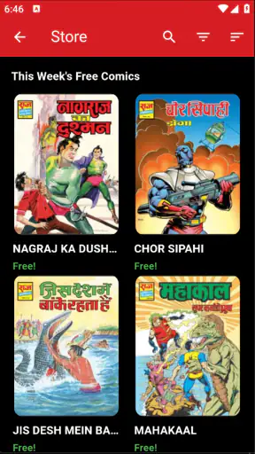 Raj Comics screenshot