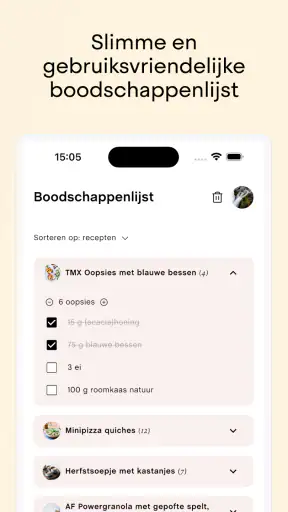 Recepten van Sandra screenshot