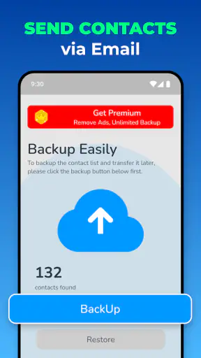 Recover Contacts & Backup screenshot