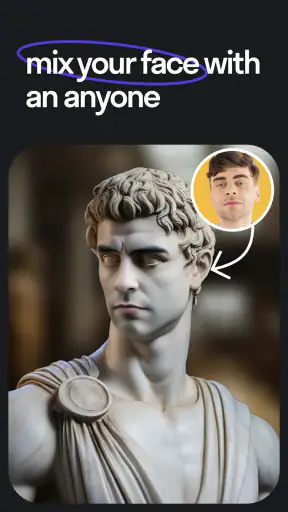 Reface: Face swap, AI Art tool screenshot