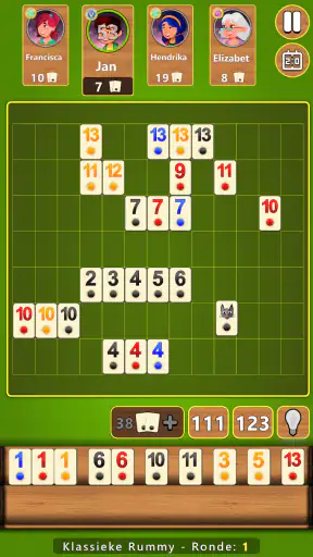 Rummy 4-in-1 Bordspel screenshot