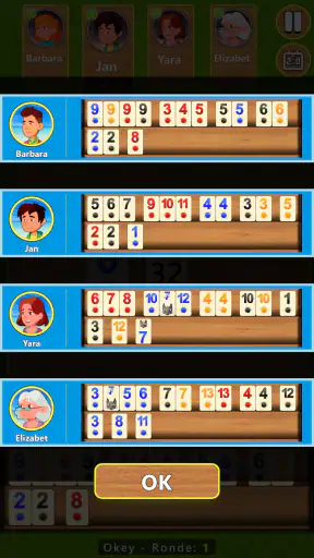 Rummy 4-in-1 Bordspel screenshot