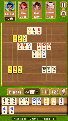 Rummy 4-in-1 Bordspel screenshot