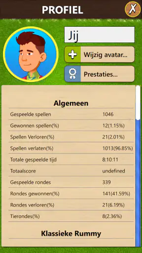 Rummy 4-in-1 Bordspel screenshot