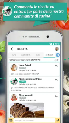 Ricette per Bimby screenshot