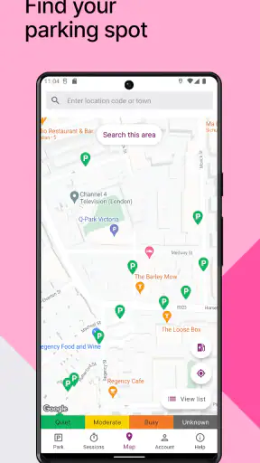 RingGo: Mobile Car Parking App screenshot