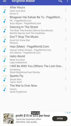 Ringtone Maker - maak beltonen screenshot