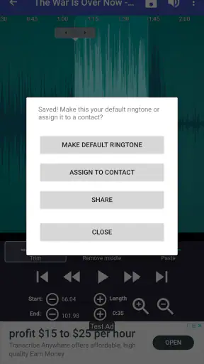 Ringtone Maker - maak beltonen screenshot