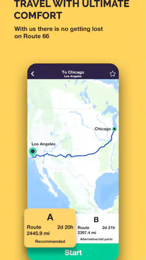 Route 66 Navigation screenshot