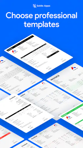 Saldo: Bill & Invoice Maker screenshot