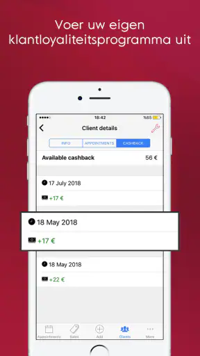 SalonAppy - Afspraakplanning screenshot
