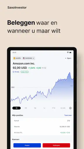 SaxoInvestor screenshot
