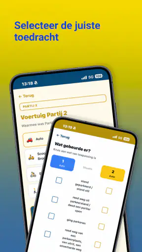 Schadeformulier App screenshot