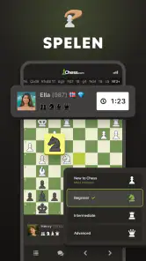Schaken · Speel en Leer Online screenshot