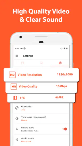 Scherm Opnemen - AZ Recorder screenshot