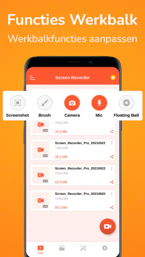 Schermrecorder - Video-opname screenshot
