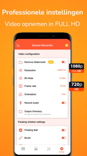 Schermrecorder - Video-opname screenshot
