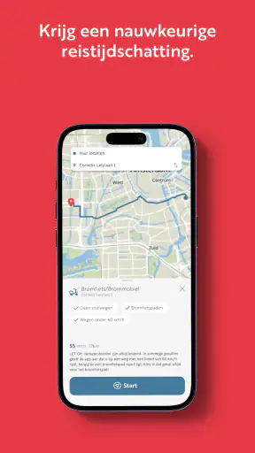 Scooter Navigatie Nederland screenshot