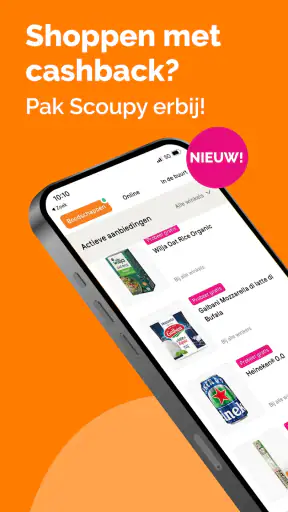 Scoupy - voordeel en cashback screenshot
