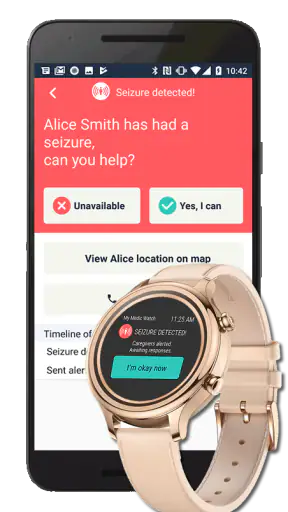 Seizure Alert – My Medic Watch screenshot
