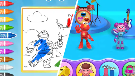 Sesame Street Spilklub screenshot