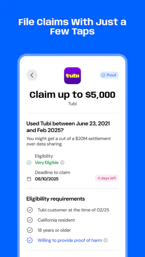 Settlemate screenshot