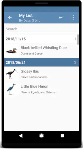 Sibley Birds 2nd Edition screenshot