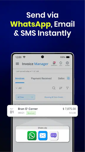 Simple Invoice Manager screenshot