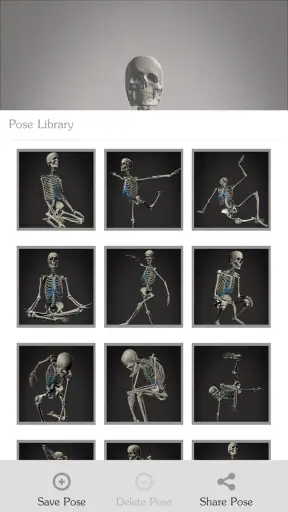 Skelly: Poseable Anatomy Model screenshot